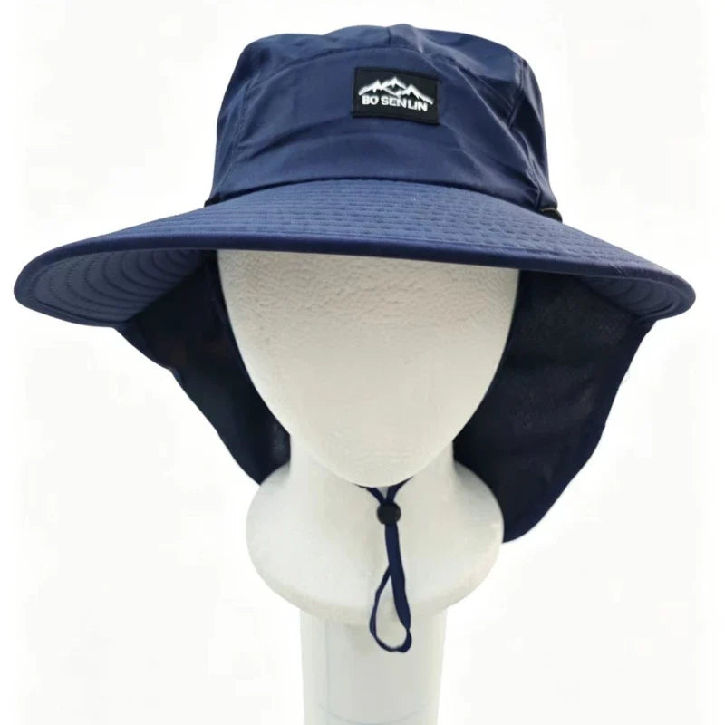 Hot sale! Unisex Windproof Quick-Dry Fisherman Hat with Neck Flap & UV Protection for Outdoor Fishing Hikin