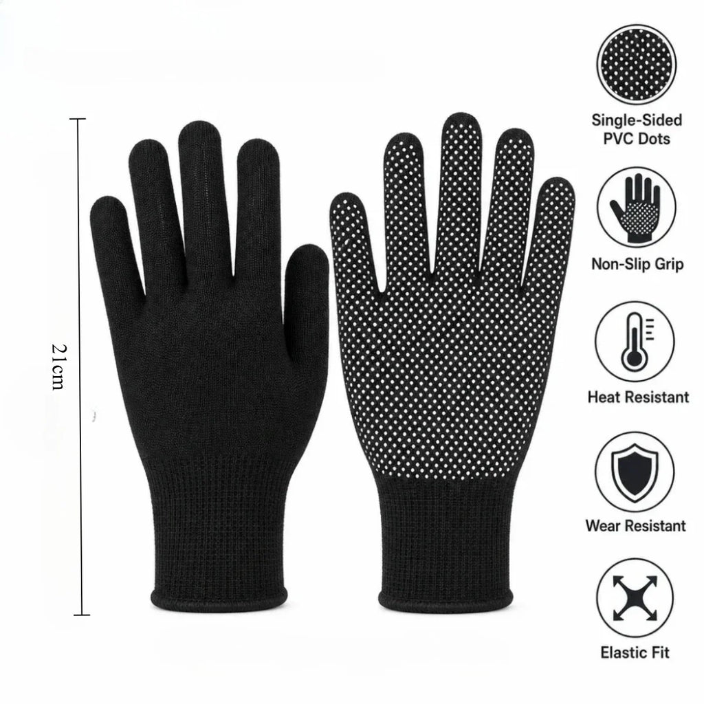 10PCS Nylon Gloves Breathable Non Slip for Cycling Fishing Camping Unisex Multicolor Work Protection Labor Protection Gloves
